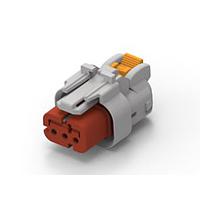 DEUTSCH - TE Connectivity 2320921-1 Housings AS16 HT, Plug, 3P, standard seal, CodeA