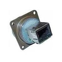 Amphenol Socapex RJF67SAPEM1G Modular Cat6 A Code Jam Nut REC Green