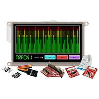 4D Systems SK-gen4-70D-PI Display Development Tools Starter Kit for gen4-uLCD-70D-PI with 4D Serial Pi Adaptor, 4D-UPA   , 4GB Industrial microSD Card, 150 mm FFC Cable, 5-way female-to-female ribbon cable with male-to-male adaptor