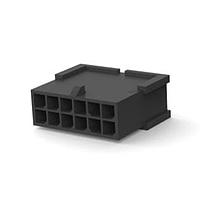 AMP Connectors - TE Connectivity 1-794616-2 Plug Housings PLUG DUAL F.H. 12P free hanging