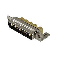 NorComp 684S5W5103L461 Mixed Contact D-Sub Connectors IP67 POWER-D 5w5PWR 40A R/A MALE