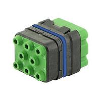 Eaton Souriau-Sunbank 8MQ2M0816ABE Modular Connectors - Push Pull MQuick module, sealed, without contact