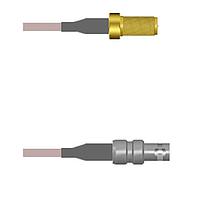 Amphenol Custom Cable Q-7100Q0005108i RF Cable Assemblies SMA-SJ/HDBNC-SJ G316 108I
