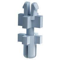 Essentra Components 551784 Snap Lock Rivet Based Spacer, 20 mm Spacer, Natural