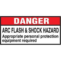 Panduit PPS0204D2107 Labels ADH Sign Poly Danger Header