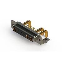 EDAC 630-13W3650-4TB Mixed Contact D-Sub Connectors Right-angle Power Combo D-Sub Connector