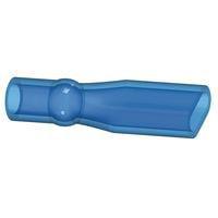 Essentra Components 238035 Insulated Insulating Sleeve,Flag,Transp Blue