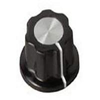 Davies Molding 1100 Cylindrical Knob with Skirt 25/32"D X 15/32"H