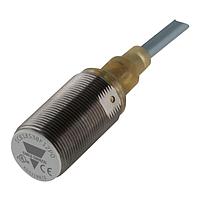 Carlo Gavazzi ICB18S30F12PC Proximity Sensors Inductive proximity sensor, M18 Nickel-Plated Brass, 2m cable, Sn 12mm, Quasi-flush mount, Short body, PNP NC output, Supply voltage 10-36Vdc, Max output current 200 mA, Max switching frequency 1,5 kHz, Operating temperature -25C - +70C, IP67