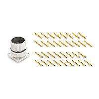 Amphenol SINE Systems MA1LAE1700S-KIT Straight ReceptacleE CWfemale 17pos