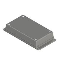 Serpac WM051RI,GY Wall Mount 5.63 x 3.25 x 1.11 RECES FOR LABL, GRAY