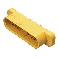 Amphenol Positronic GFSH928M3H Connectors Mixed Density Power Connector,18 size 16 contacts and 28 size 22 contacts,Pin (Male),Straight Solder