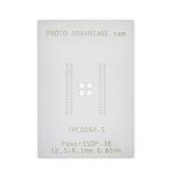 Chip Quik IPC0094-S Sockets & Adapters PowerSSOP-38 Stencil