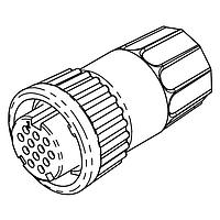 CONXALL W3280-11SG-330 Connectors MU WR CBL 11#20 SKT CRIMP
