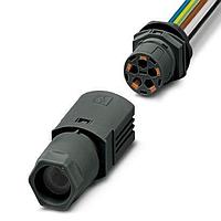 PHOENIX CONTACT 1047363 Circular Metric Connectors IPD WD 5P2 5 0 5 M25 BK