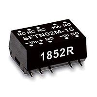 MEAN WELL SFTN02N-15 Isolated 24Vin 15V 27-133mA 2W SMT Iso Unreg