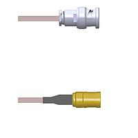 Amphenol Custom Cable Q-0I0600001096i RF Cable Assemblies BNC-SP/SMB-SP G178 96I