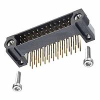 Harwin M83-LML3M7N27-0000-000 Shrouded 3R 27P M HORZ PC TAIL 4MM W/JS