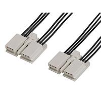 Molex 216330-1061 Discrete Wire Edge lock R-R 6ckt 100mm Sn