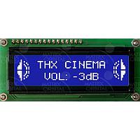 Matrix Orbital LK16212WBV LCD Character Display Modules 16x2 Wht Txt Blu B/G Ext.Volt 12 key