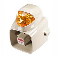 AMSECO SSX-52SA Weatherproof 12VDC; 748mA W/AMBER STROBE