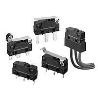 Omron Electronics D2SW-P2L1T Subminiature 2A 250VAC 30VDC SPDT Hinge Lever