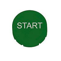 Eaton M22-XDH-G-GB1 Pushbutton Button Plate EXTD GRN ETCHED BUTTON FOR NON-ILL PB