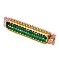 Cinch DCMMR37P Micro-D D-Sub Connectors DSUB 37M SOD R G50 ZINC