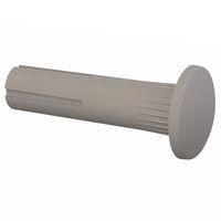 Essentra Components 27POST8320875 Screw Set Threaded Post, #8-32 Thread, 7/8 Length