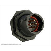 Eaton Souriau-Sunbank UTS71210P Receptacles 10P Strt Pin Plug Jam Nut Size 12