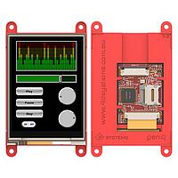 4D Systems gen4-uLCD-32PT Resistive 3.2", 240x320 pixels, slim Intelligent Display Module with embedded PICASO processor and Resistive Touch panel