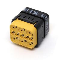 DEUTSCH - TE Connectivity DMC-M99-01PNE Rectangular MIL Spec Connectors DMC INS P 11C 5#22 6#16 N WC E