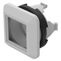 EAO 92-340.000 Switch Actuators Actuator, 18,4 mm x 18,4 mm, illuminative, square, White, Plastic, Momentary