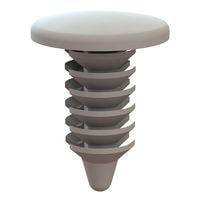 Essentra Components 27RT160400 Push-In Pawl Lock, .160 Hole, .040-.250 Panel Thk