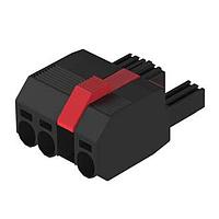 Bel Power Solutions HZZ00303-G Barrier Terminal Blocks CONNECTOR;TERMINAL BLOCK;FEMALE;3 POLE;PITCH 7.62mm;CABLE MOUNT;1000V;41A;BLACK;-55to+130C;