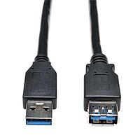 Tripp Lite U324-003-BK USB 3.0 3FT USB3 SSPD AA MF EXTNS CBL