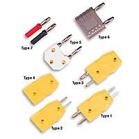 OMEGA TAS-R/SI-4 Transition Adapters for Thermocouple Connectors (R,S, IEC, Female Standard to Female Mini Thermocouple Adaptor)