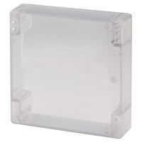 BOPLA 19003000 Covers COVER, FRONT, COMBICARD, CLEAR, 133.4 X 138 X 34.1MM, POLYCARB