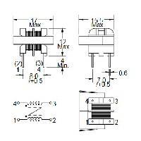 Bourns 7354H-RC Common Mode Chokes 8mH MIN @1KHz
