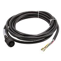 Amphenol Tuchel CA0161B22605012 DC Power Cord 7POS F TO LEADS 16AWG CABL ASSY 5M