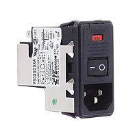 Corcom - TE Connectivity PS0SSDSXA Inlets 10A DUAL FUSE SNAP IN MOUNT