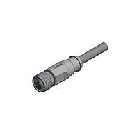 Amphenol CONEC 43-10974 Sensor Cables / Actuator Cables FM CNCTR M12X1 AXIAL 360 DEG SHIELDING