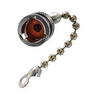 Trompeter / Cinch Connectivity Solutions RFI75-2-D4 Accessories TRB JK RFI Cap w/ 2.5" Brass Chain