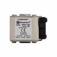 Eaton Bussmann 170M4567 High Speed Fuse 700A 690V 1GKN/50 AR UC