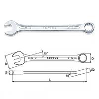 TOPTUL AAEB1515 Standard Combination (15mm)