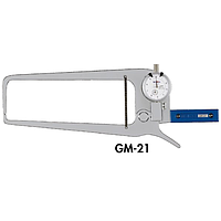 TECLOCK GM-21 External Dial Caliper Gauge (0～90mm/0.1mm)