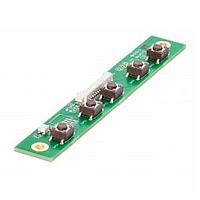 eCOUNT Embedded 22011E-00-01-01 Keypads 5-button OSD-Keypad with dual color LED (red/green), IR-Receiver, Ambient Light Sensor (ALS) incl. cable for CRTtoLCD-71-LP/-61-LP/-91