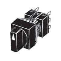 Omron Automation and Safety A165W-A3MY-24D-2 Rotary Switches SQ 3PS MNT 24VDC YLW IP65 DPDT Illum