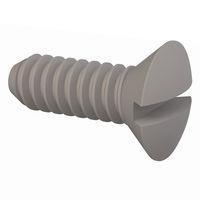 Essentra Components 330440A031 Slotted Countersunk 82 Slotted CSK Screw, #4-40 Thread, 5/16 Lg
