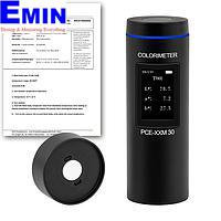 PCE XXM 30-ICA Colorimeter (CIE-LAB, CIE-LCh, HunterLab; CIE-Luv, XYZ, Yxy RGB; ISO Calibration Cert.)